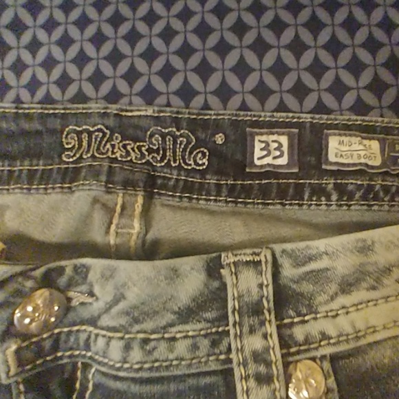 Miss me jeans 33"waist 32"lenth - Picture 3 of 5